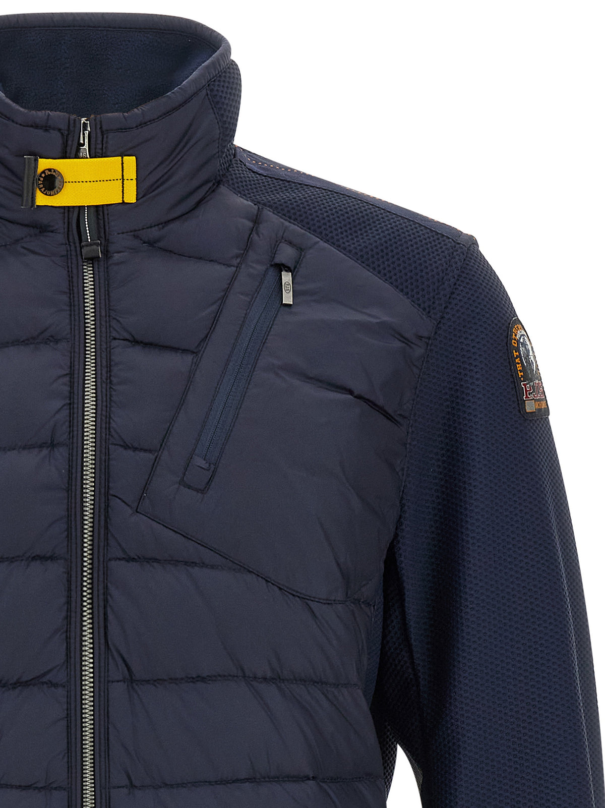 Discover the Parajumpers Blue Polyamide Full-Length Jacket, a fusion of sophistication and warmth crafted from premium materials, perfect for those who embrace luxury and style.