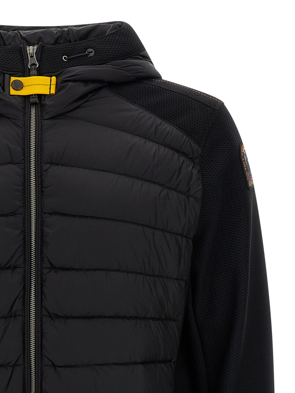 Discover the Parajumpers Black Polyamide Shell Jacket, a masterpiece of design and warmth, crafted from premium materials for those who embrace elegance and adventure.