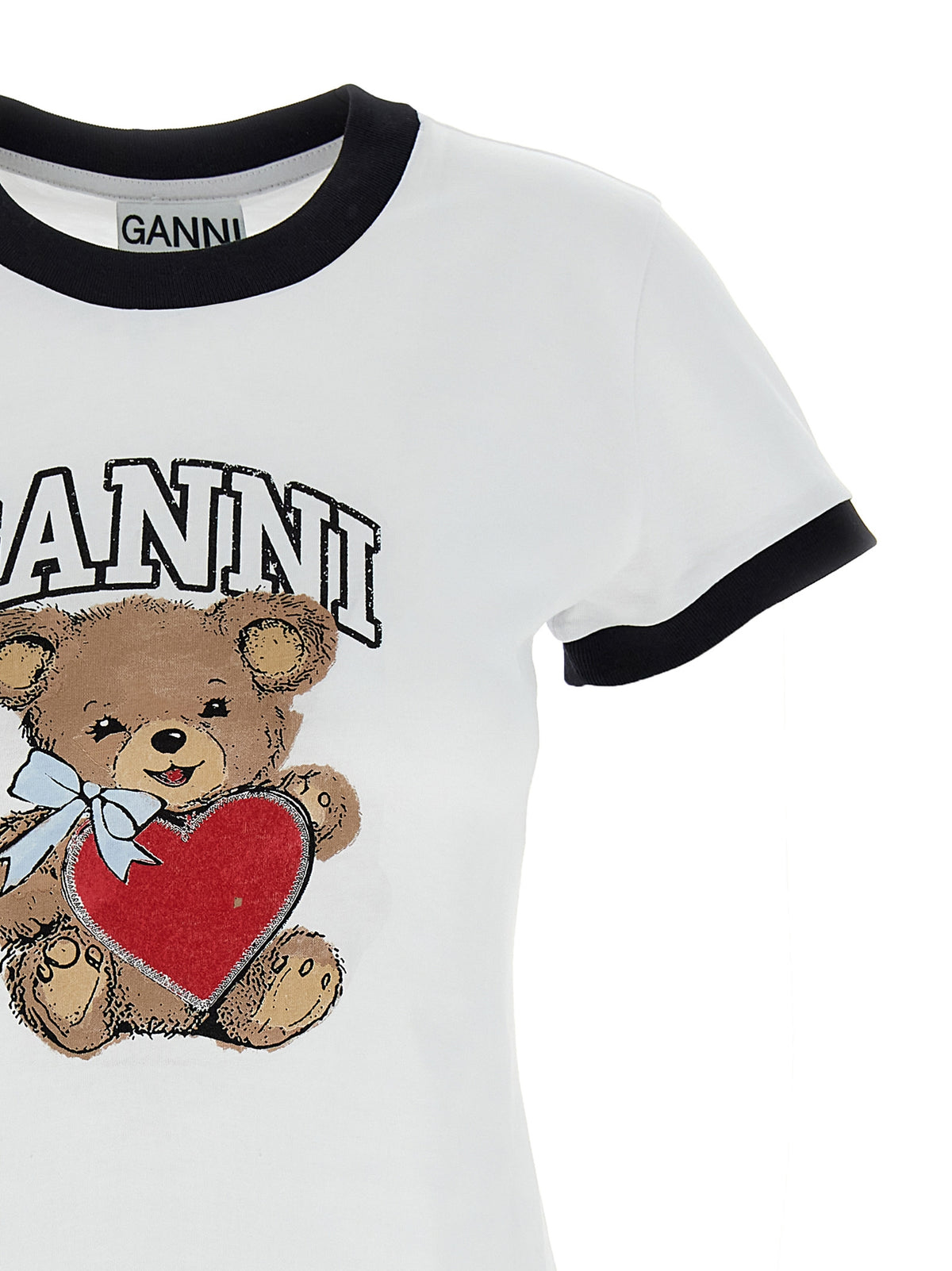 Ganni Bear T-Shirt - Elevate Your Wardrobe with Luxury Style