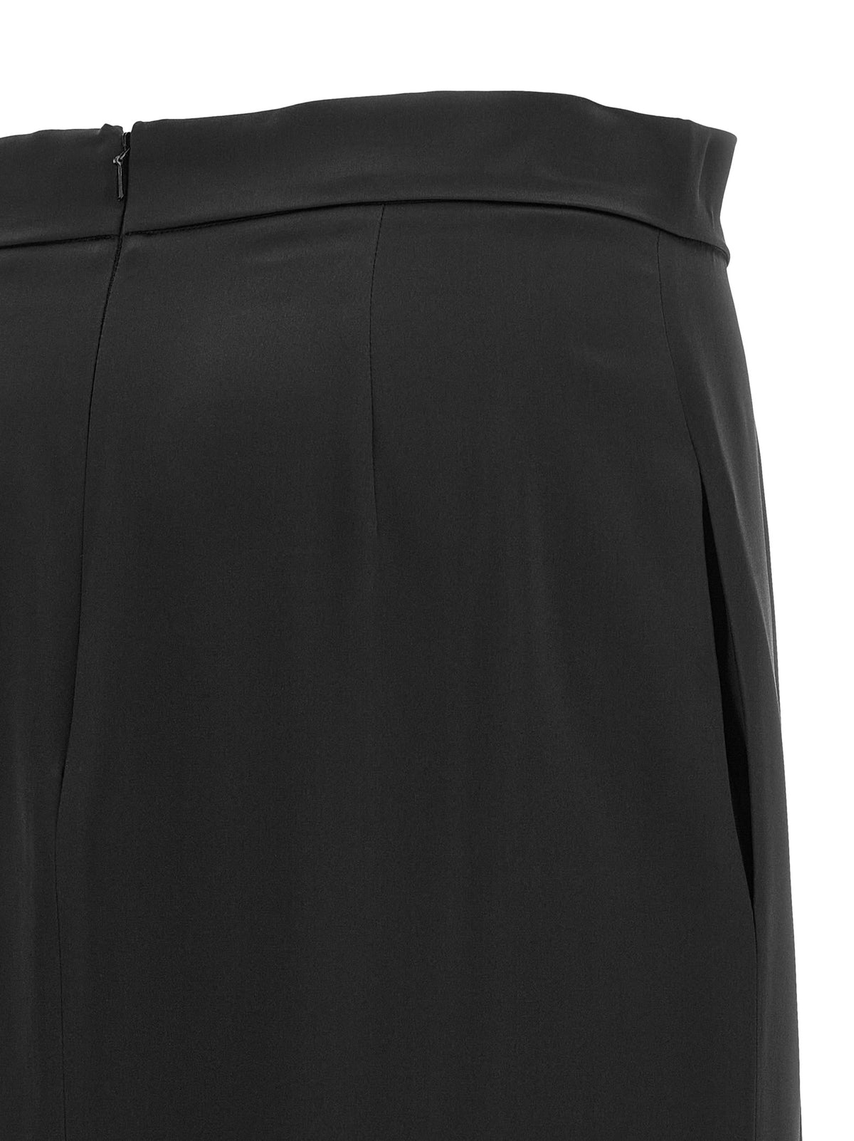 Max Mara Black Silk Mini Skirt - Exquisite Elegance Redefined