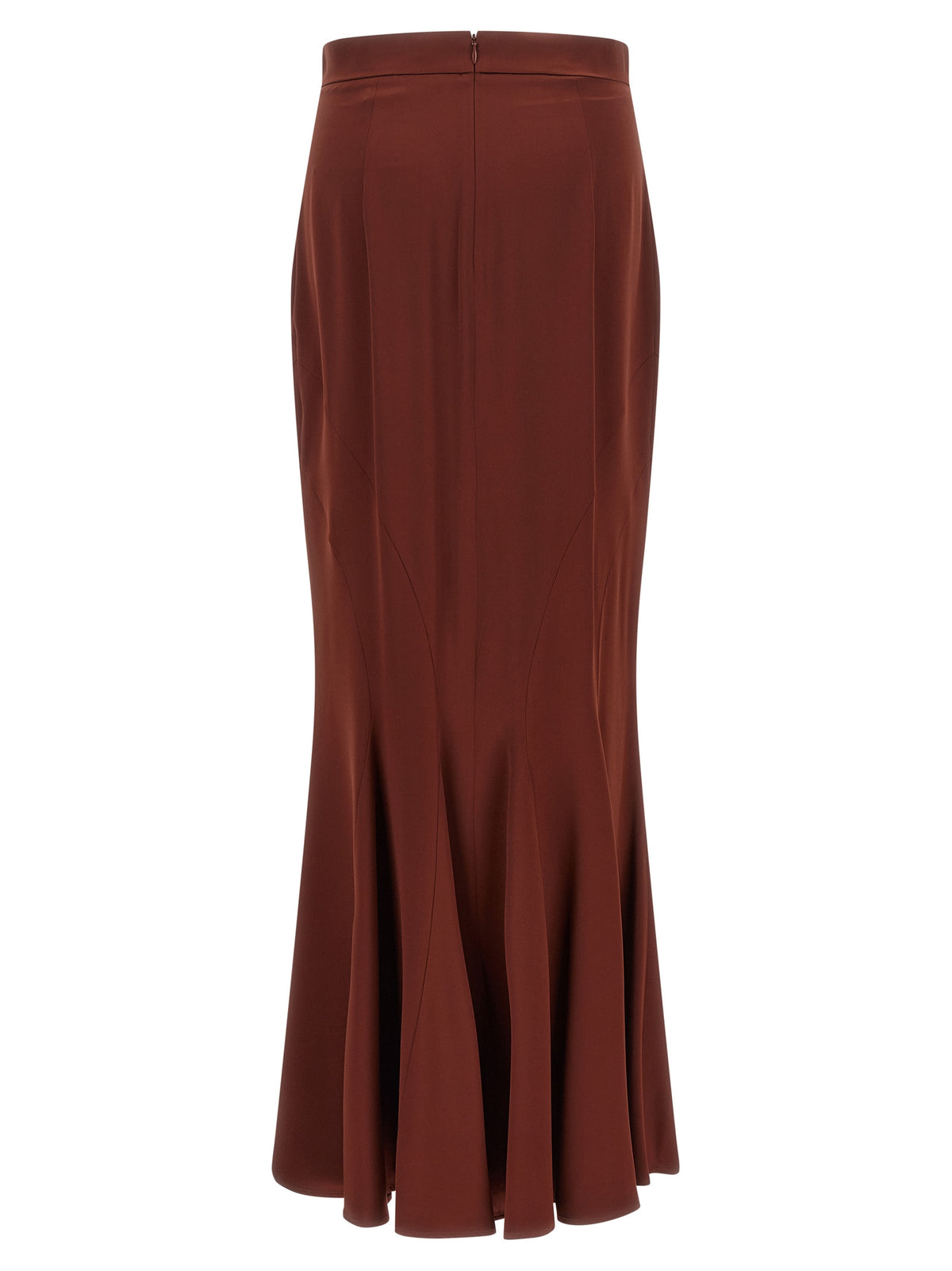Max Mara Brown Silk Mini Skirt - Exquisite Elegance Redefined