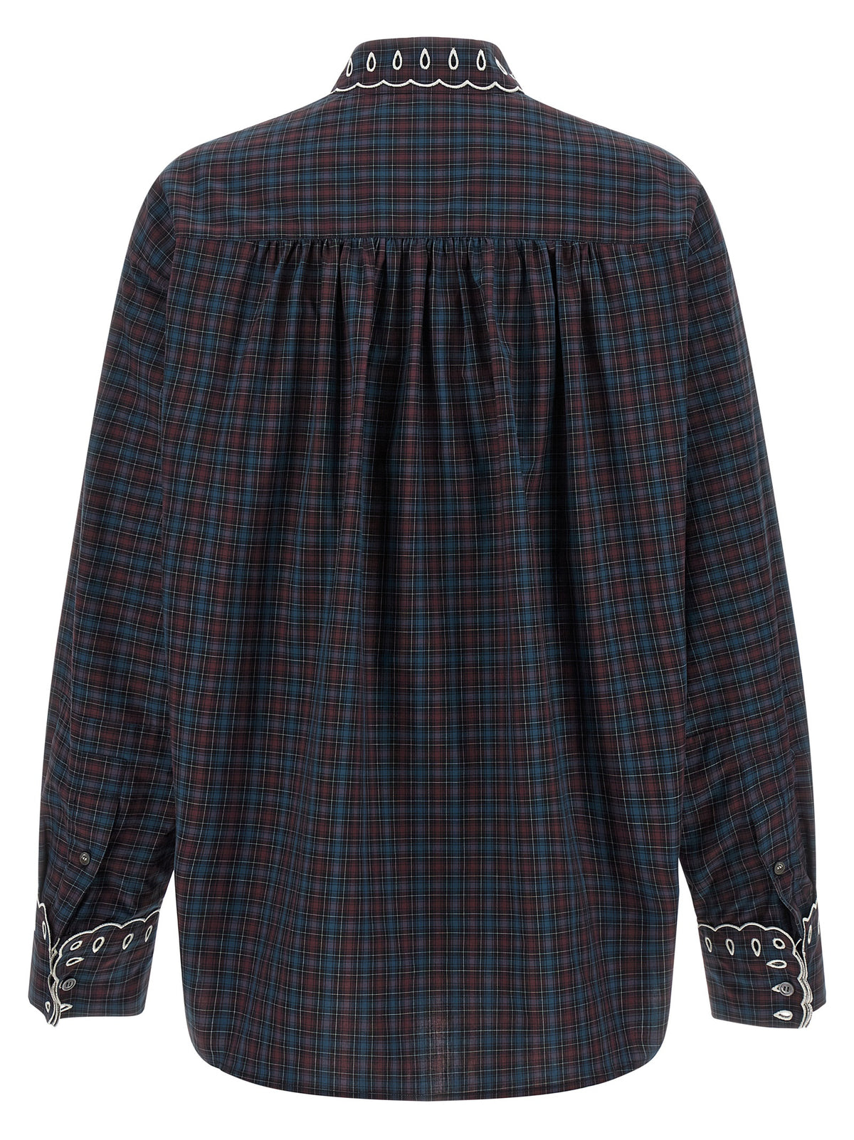 Marni Blue Cotton Blouse - Timeless Elegance in Sustainable Luxury