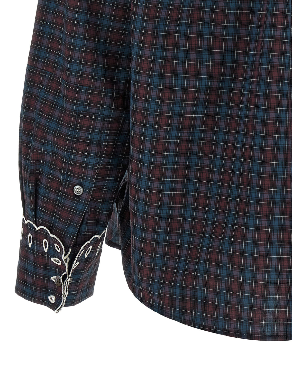 Marni Blue Cotton Blouse - Timeless Elegance in Haute Couture