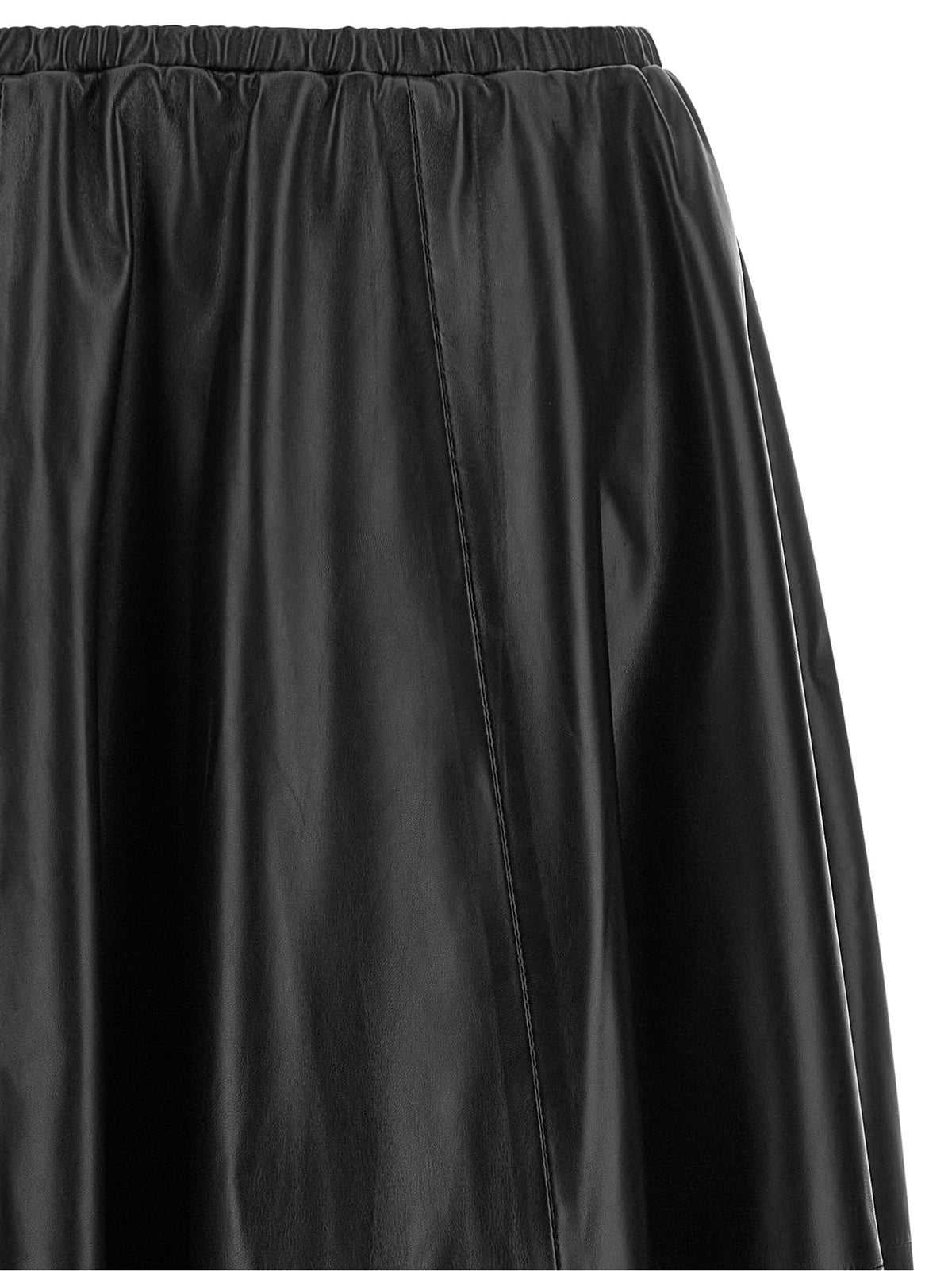 Alberta Ferretti Black Mini Skirt - Effortless Elegance in Luxury
