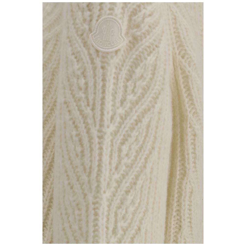 Moncler Beige Wool Oves Aries Turtleneck - Exquisite Luxury Sweater