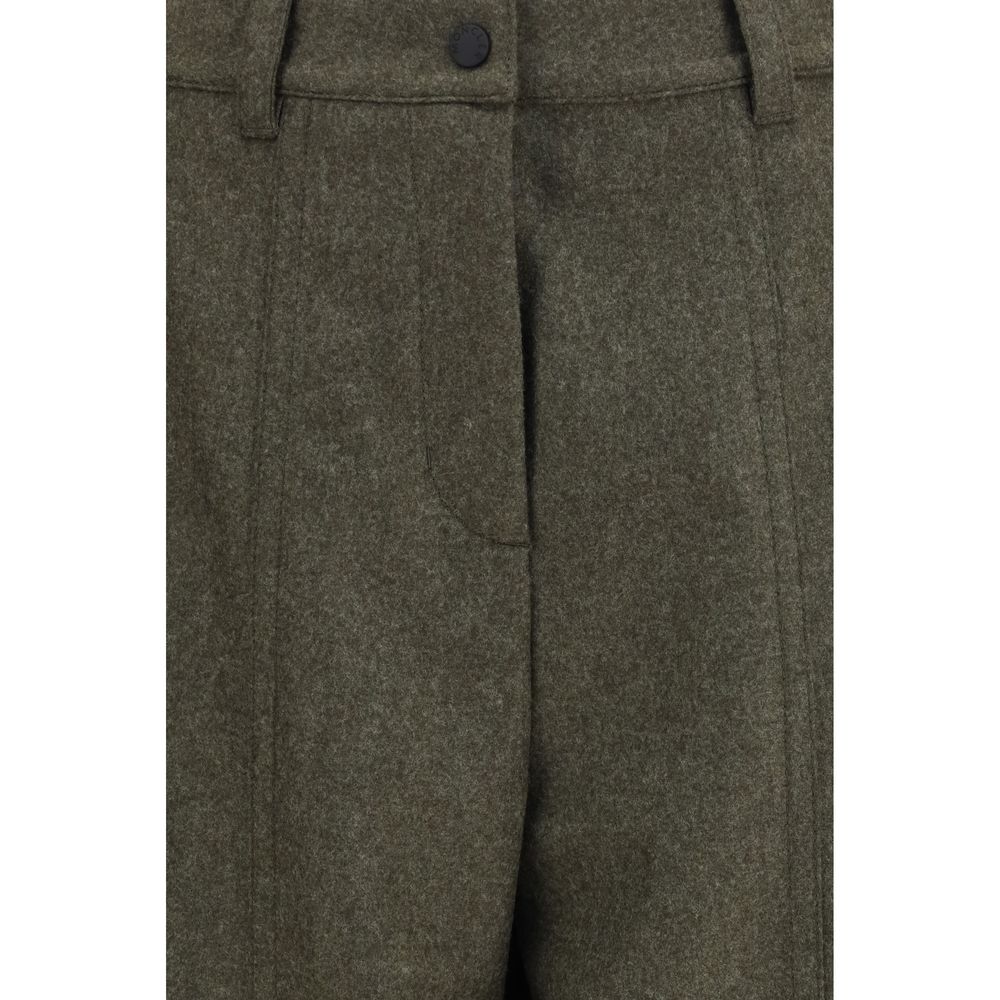 Moncler Grenoble Bicolor Wool Casual Pants - Elevate Your Style