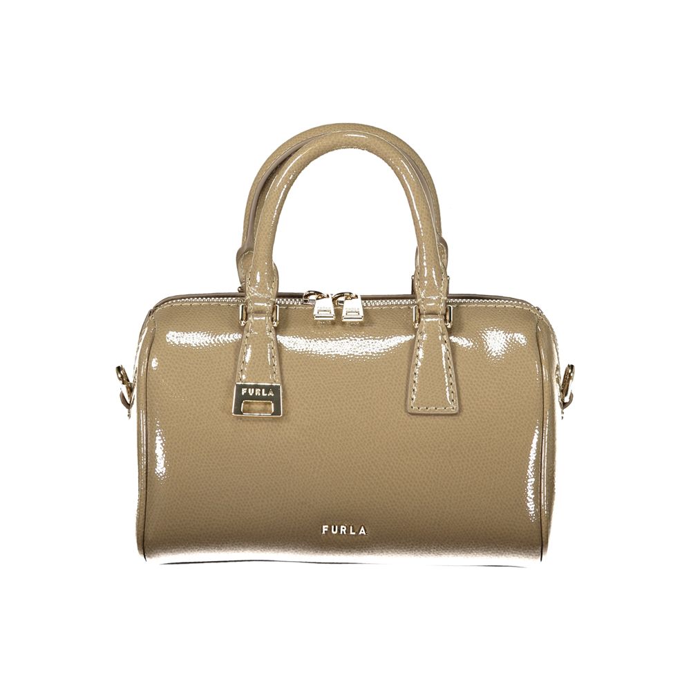 Furla Olivia Mini Boston Bag - Exquisite Green Leather Luxury
