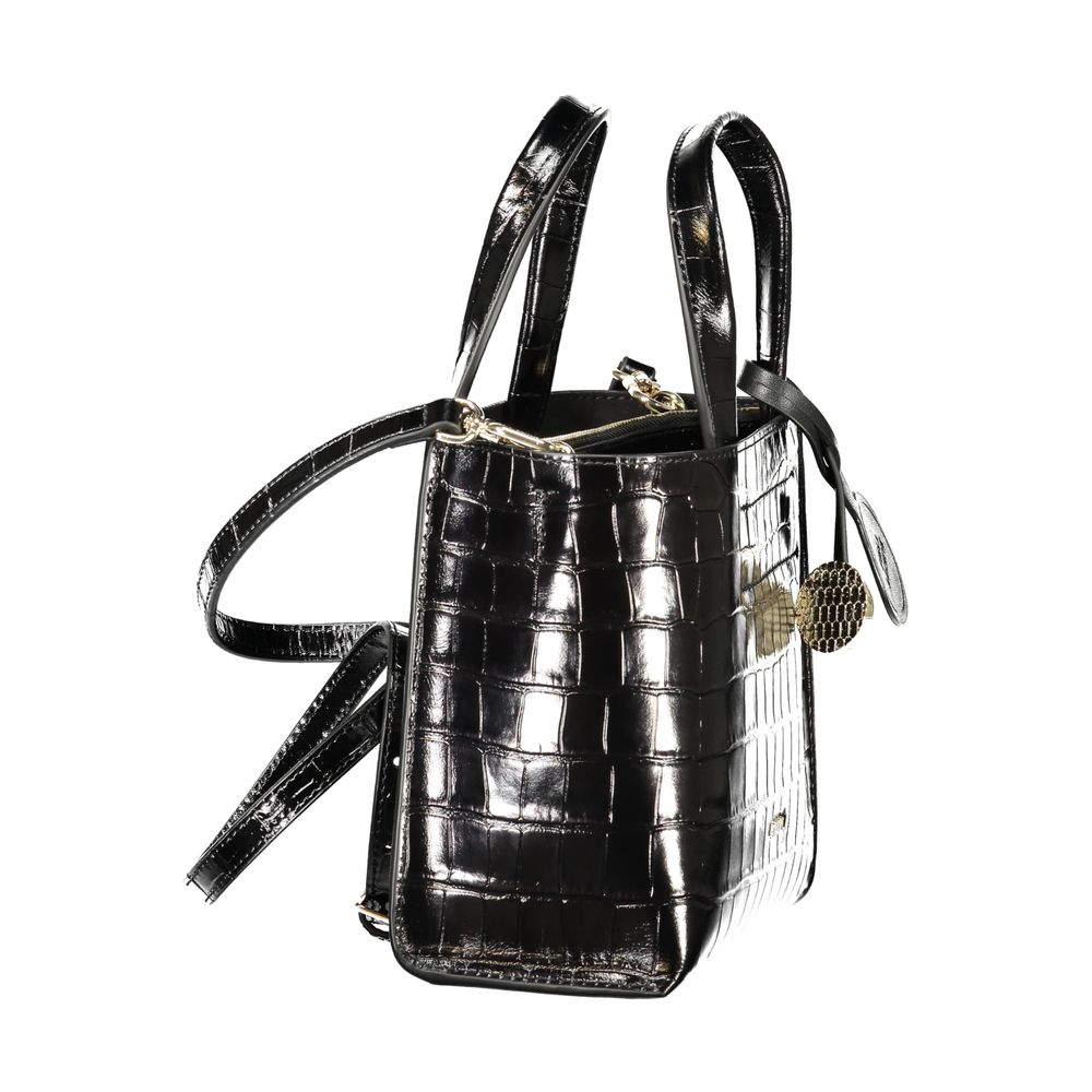 Furla Nero Leather Mini Tote Bag - Timeless Luxury Accessory