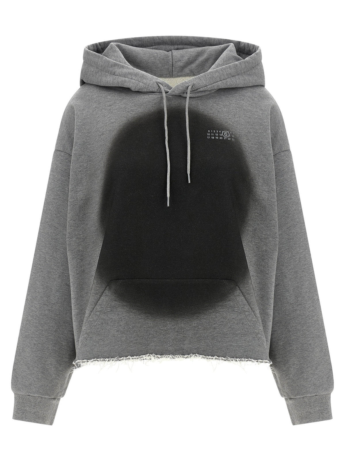 MM6 Maison Margiela Gray Cotton Sweatshirt - Avant-Garde Luxury