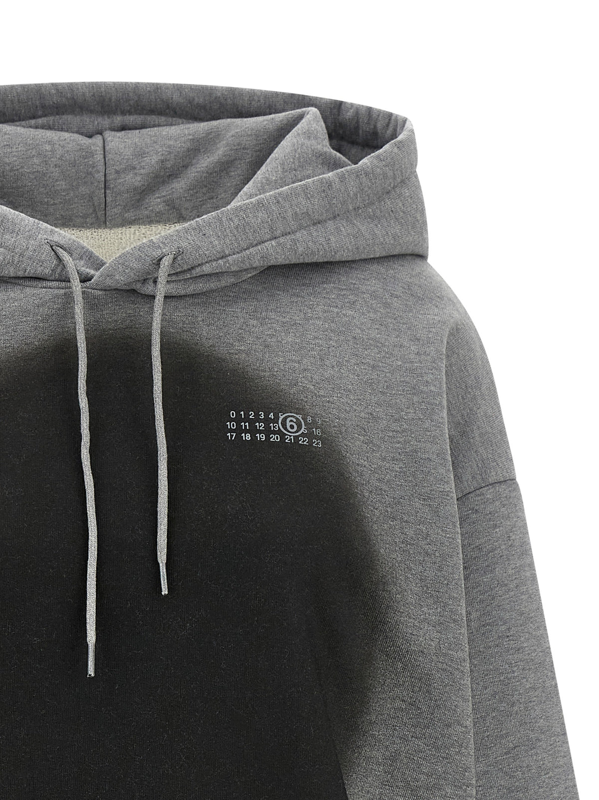 MM6 Maison Margiela Gray Cotton Sweatshirt - Avant-Garde Luxury