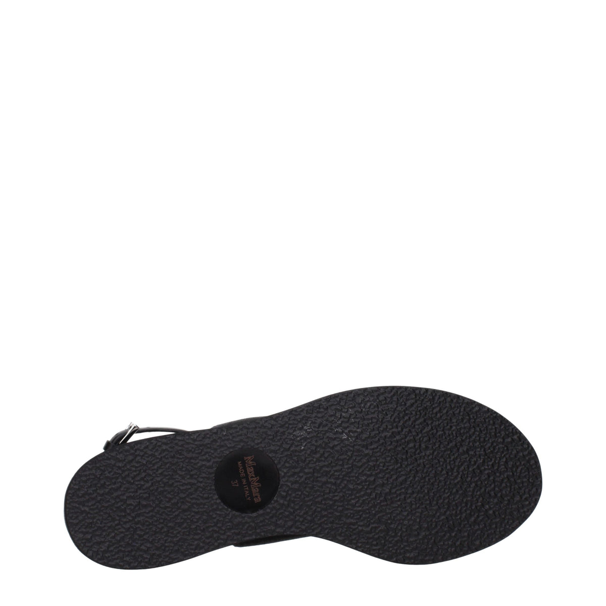 Experience the exquisite allure of Max Mara Black Fabric Flat Sandals, where timeless elegance meets unparalleled craftsmanship, perfect for the discerning individual.