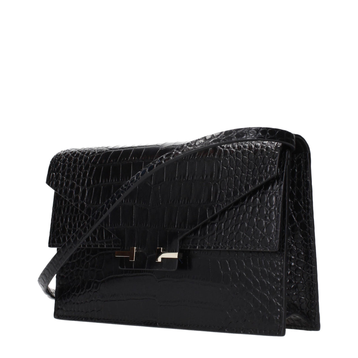 Discover the Tom Ford Black Leather Clutch Bag, a symbol of timeless luxury and sophistication, crafted for those who embody elegance and power.