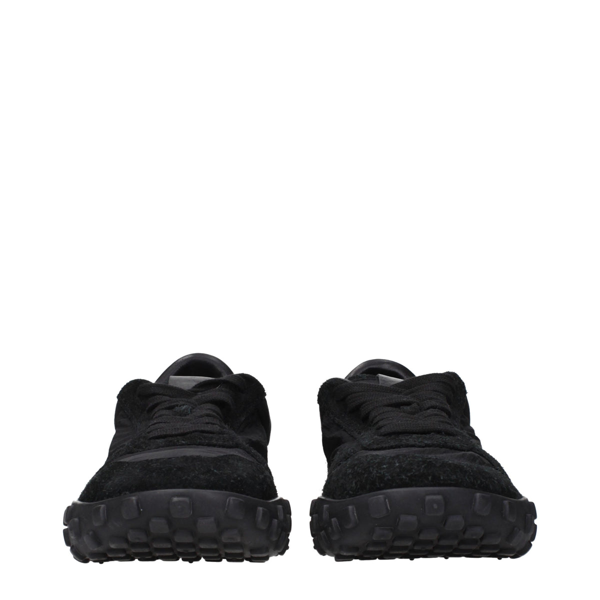 Experience the allure of Jil Sander Black Fabric Sneakers, where exquisite craftsmanship meets timeless elegance, perfect for those who embody luxury and sophistication.