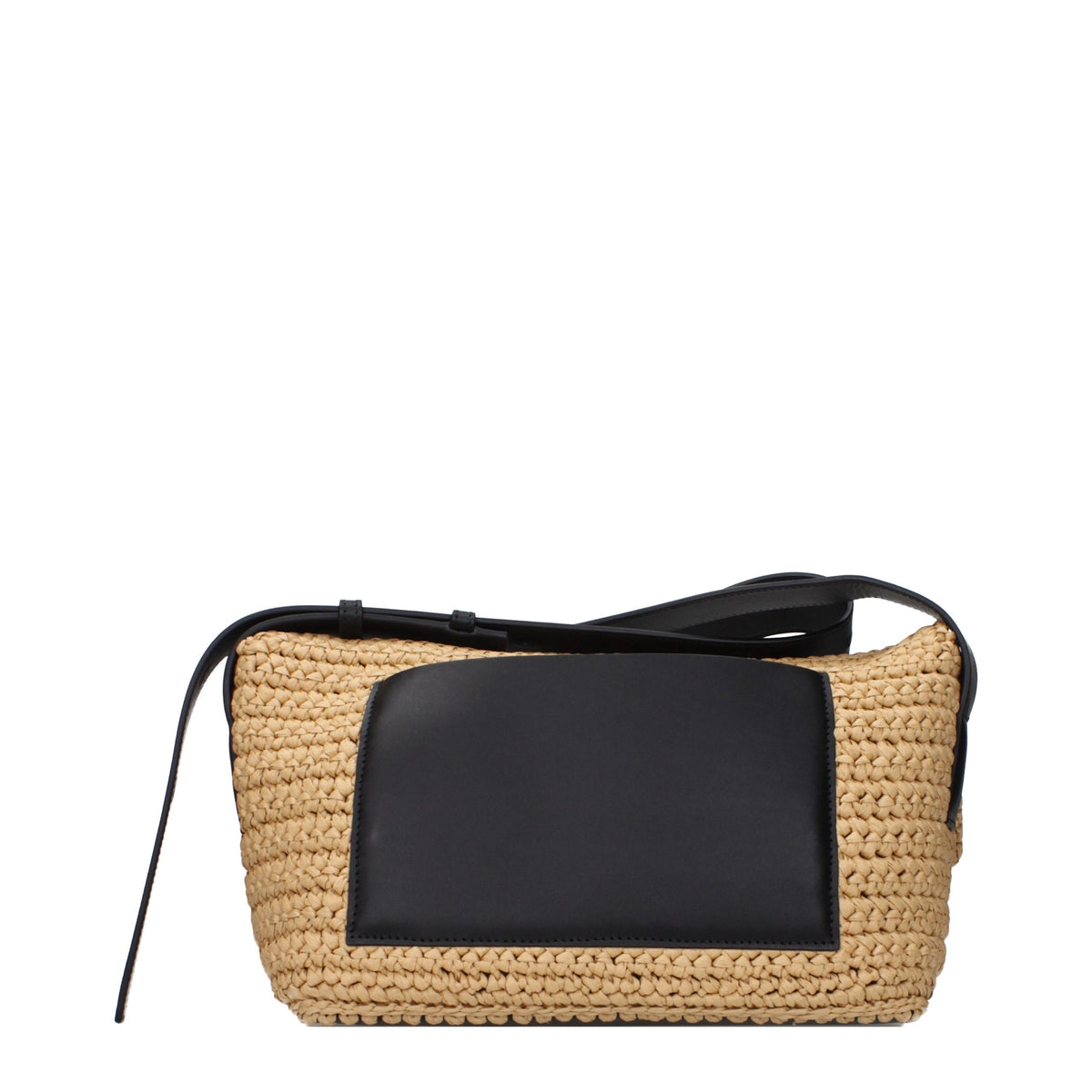 Discover the Jil Sander Beige Raffia Crossbody Bag, a masterpiece of sophisticated craftsmanship and timeless elegance, perfect for the discerning individual.