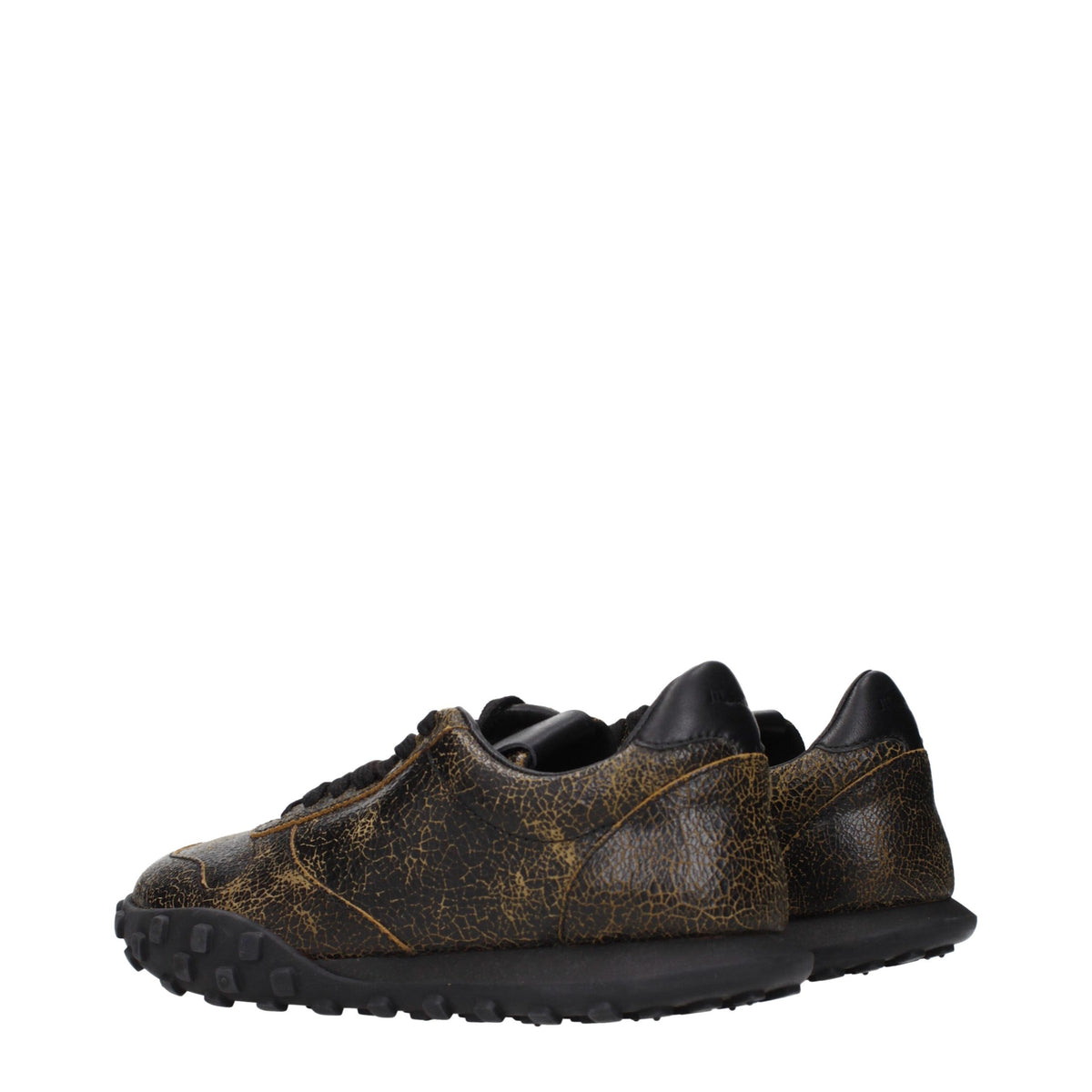 Experience the allure of Jil Sander Black Leather Sneakers, where exquisite craftsmanship meets timeless elegance, perfect for those who embody luxury and sophistication.