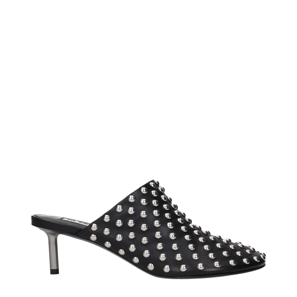 Experience the allure of Jil Sander Black Leather Mules, where exquisite craftsmanship meets modern elegance, perfect for the discerning individual who embodies sophistication.
