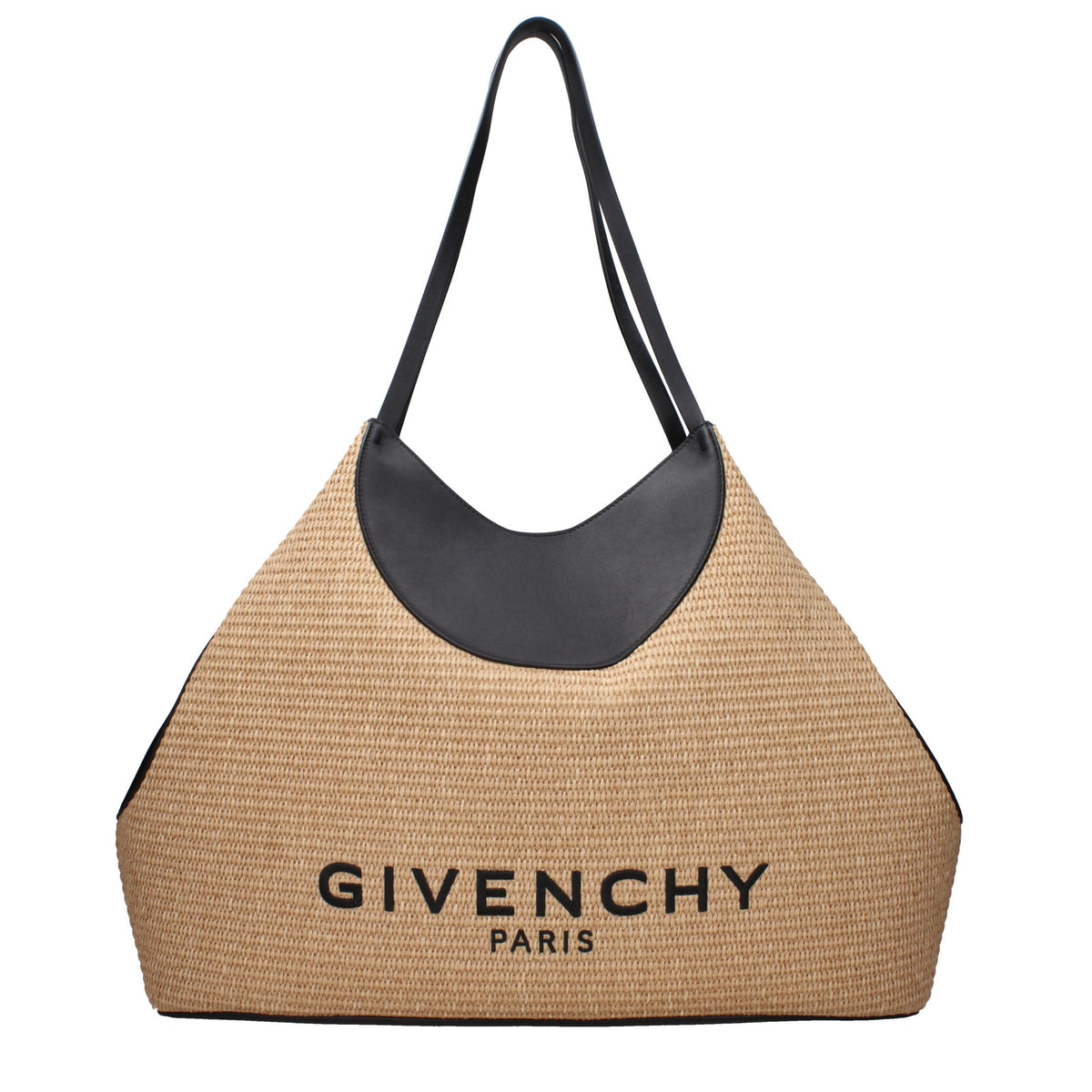Elevate your style with the Givenchy Beige Raffia Shoulder Bag, a timeless luxury accessory that embodies sophistication and modern elegance for every occasion.