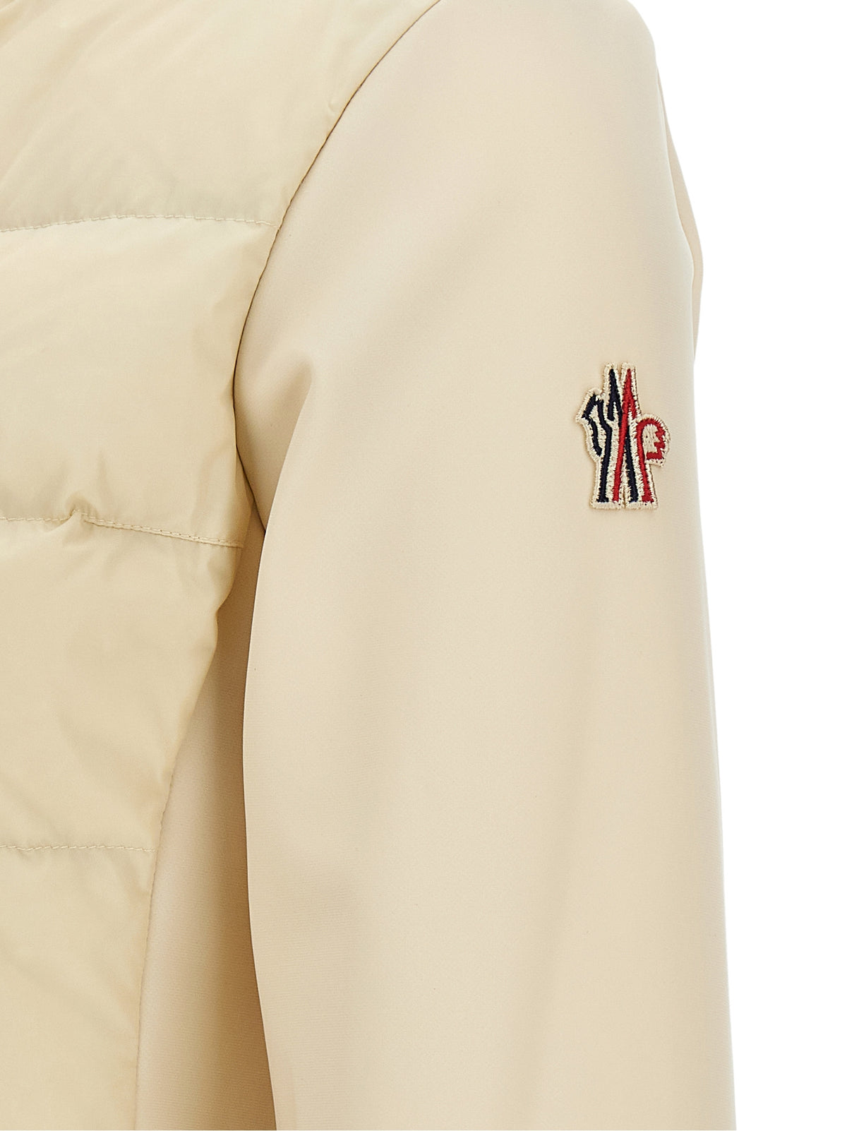 Elevate your style with the Moncler Grenoble Padded Zip-Up Cardigan, a masterpiece of craftsmanship in luxurious polyamide, seamlessly blending functionality and elegance.