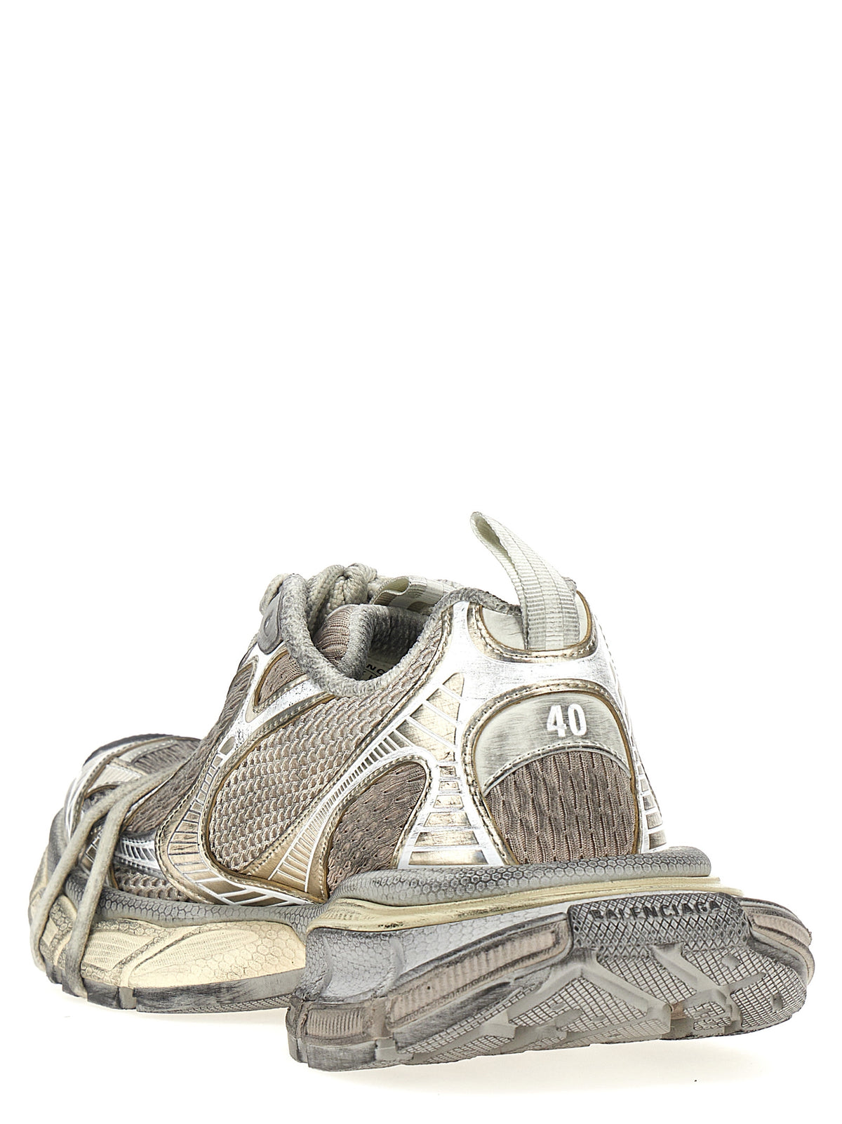 Balenciaga Gray Polyethylene Athletic Sneakers - Luxury Redefined