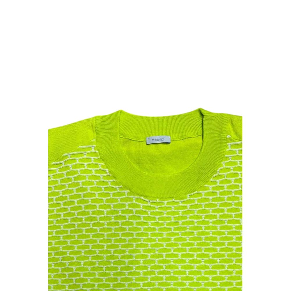 Malo Green Cotton Sweater - Elevate Your Luxe Wardrobe