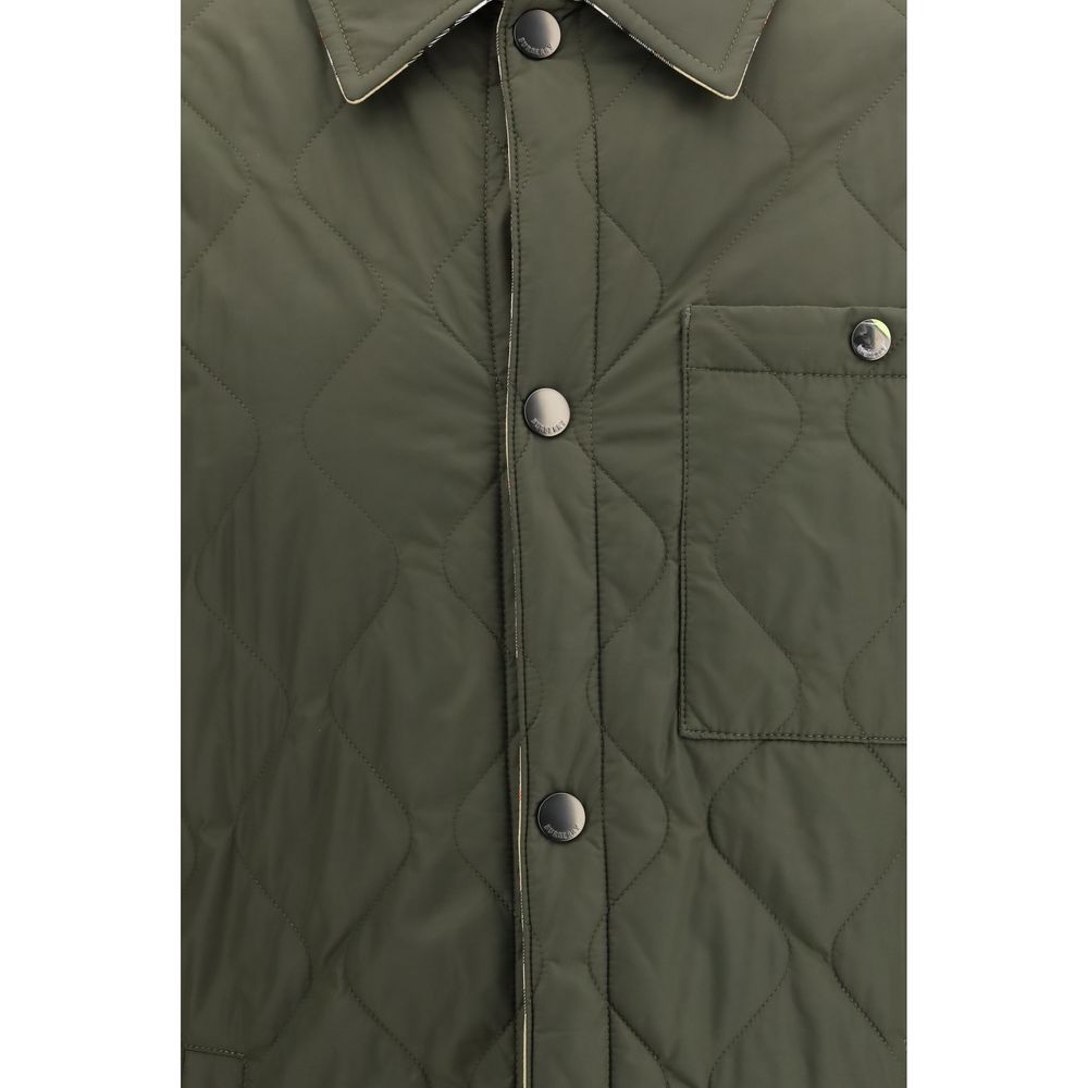 Burberry Bicolor Polyamide Shell Jacket - Timeless Luxury Redefined