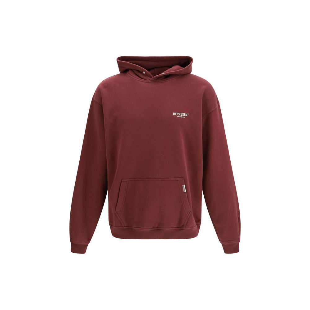 Represent Bordeaux Cotton Sweatshirt - Elevate Your Streetwear Style