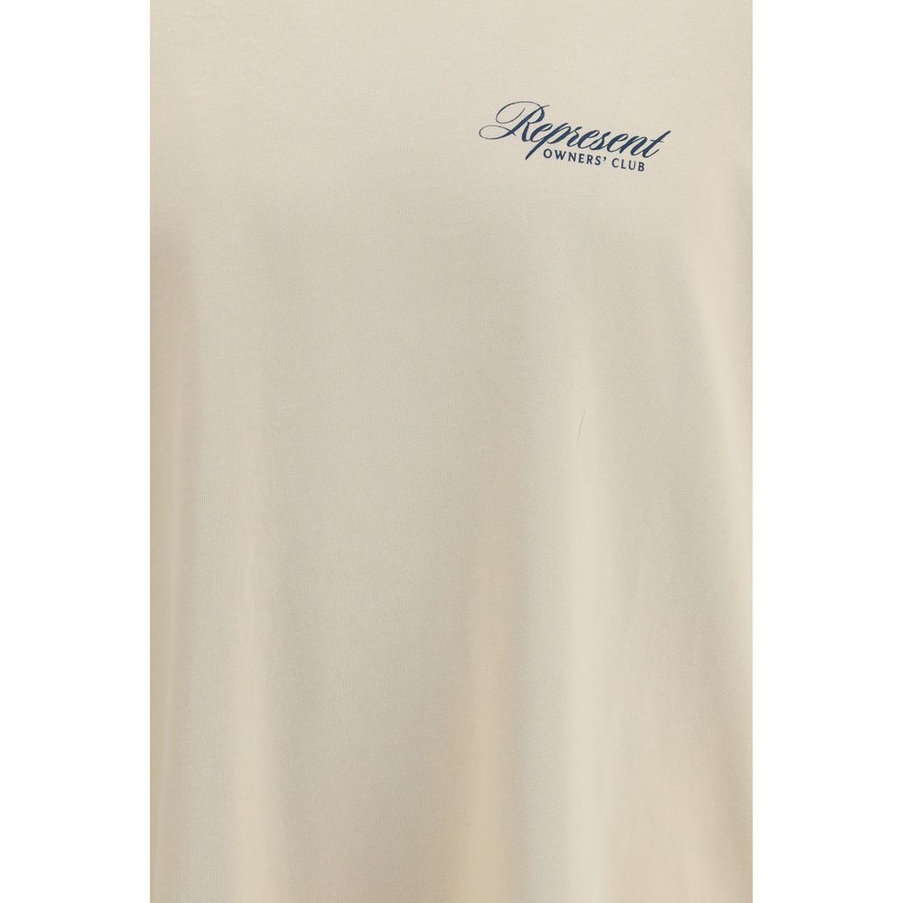Represent Beige Cotton Sweatshirt - Timeless Luxury Essentials
