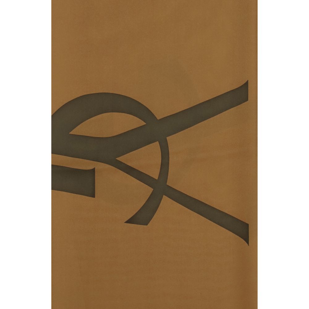 Saint Laurent Cassandre Silk Scarf - Timeless Luxury Accessory