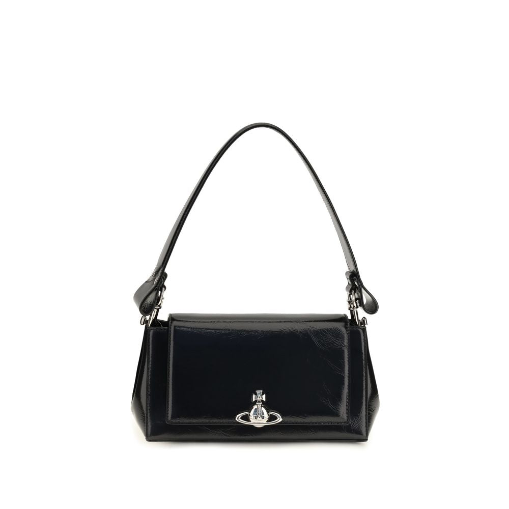 Vivienne Westwood Black Calf Leather Handbag - Timeless Luxury