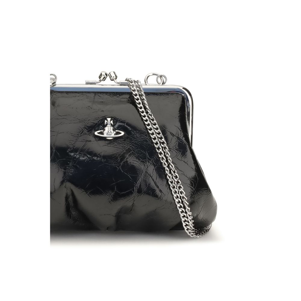 Vivienne Westwood Black Calf Leather Wallet - Timeless Luxury