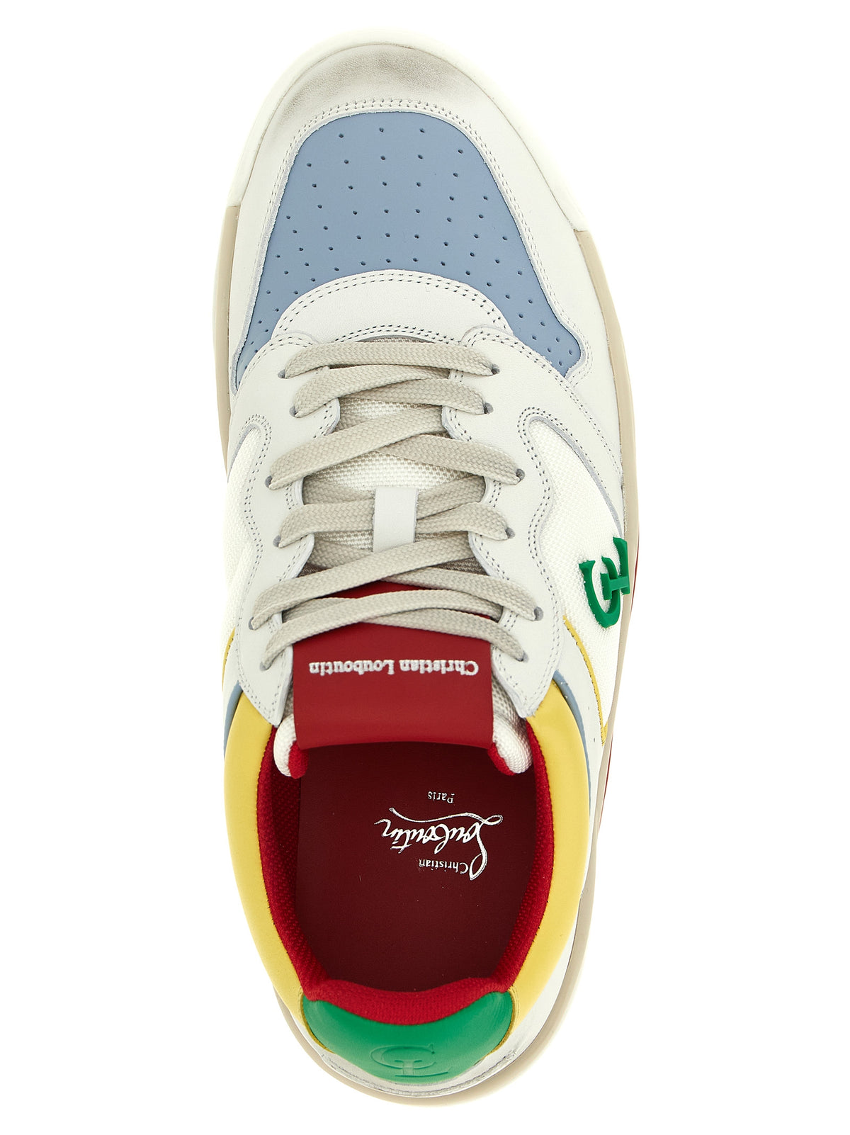 Christian Louboutin Multicolor Calfskin Sneakers - Luxury Athletic Footwear