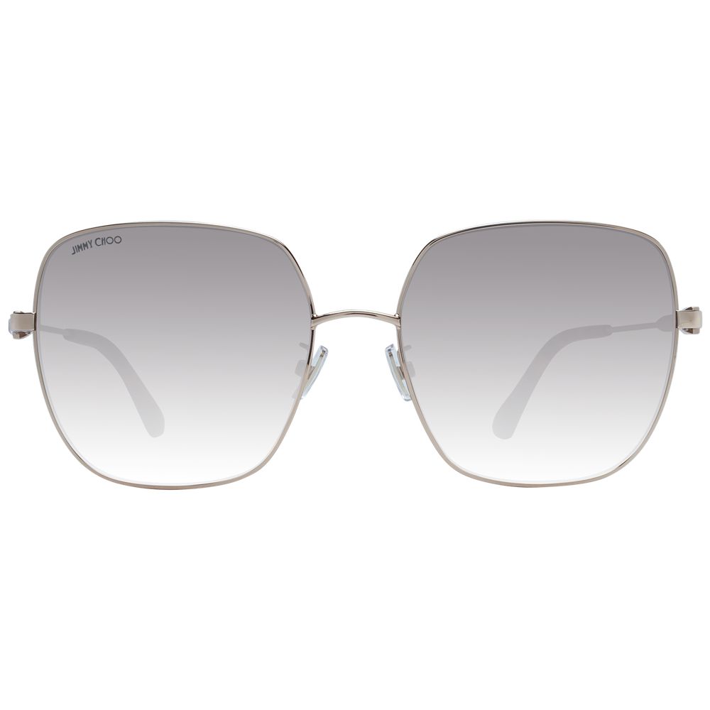 Indulge in the exquisite allure of Jimmy Choo Gold Metal Sunglasses, where opulent design meets unparalleled craftsmanship, elevating your style to new heights.