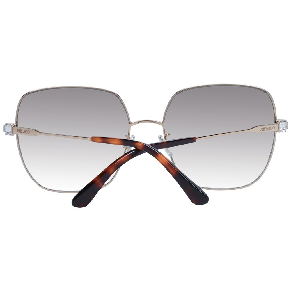 Elevate your style with Jimmy Choo Gold Metal Sunglasses, a luxurious blend of exquisite craftsmanship and timeless elegance, perfect for the discerning individual.