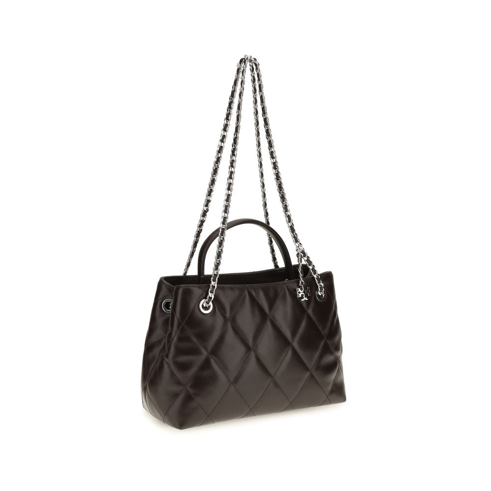 Tory Burch Brown Calf Leather Shoulder Bag - Timeless Luxury