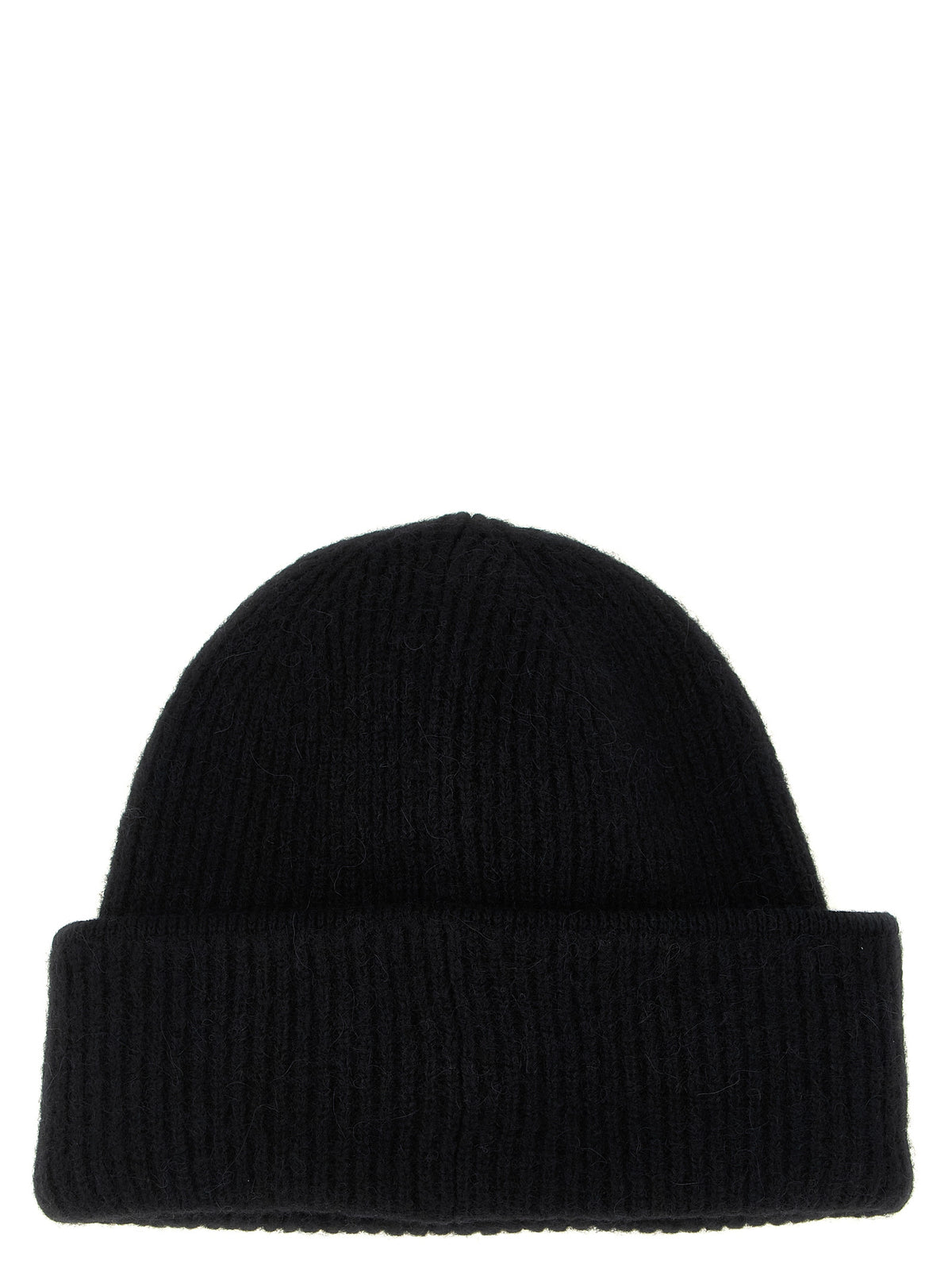 Jacquemus Black Wool Beanie - Luxurious Alpaca and Mohair Accessory