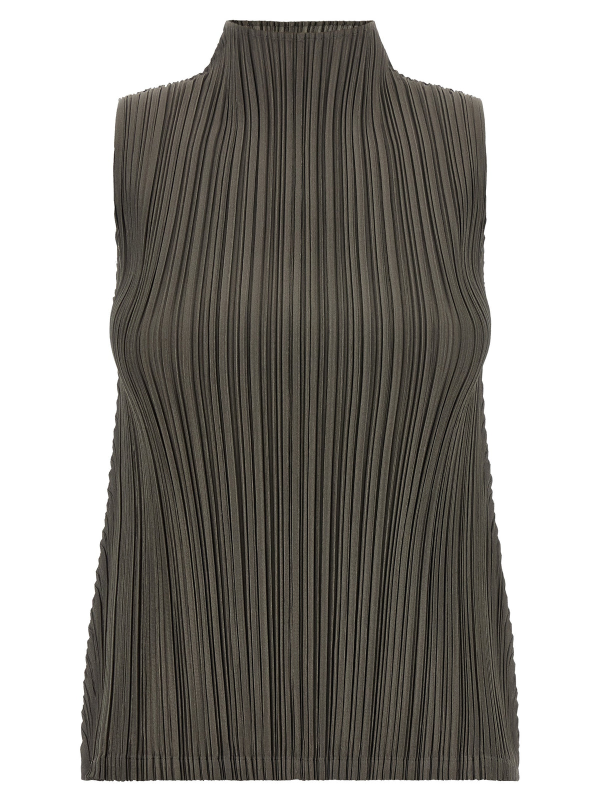 PLEATS PLEASE ISSEY MIYAKE Luxe Bicolor Pleated Blouse