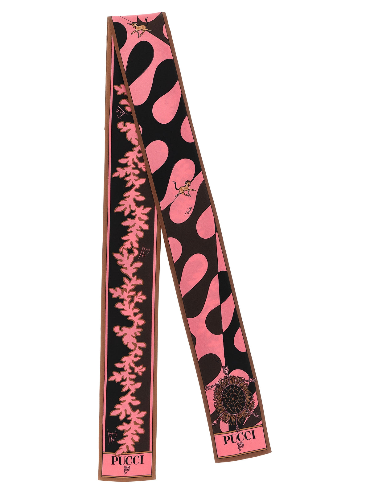 Emilio Pucci Multicolor Silk Foulard - Timeless Luxury Accessory
