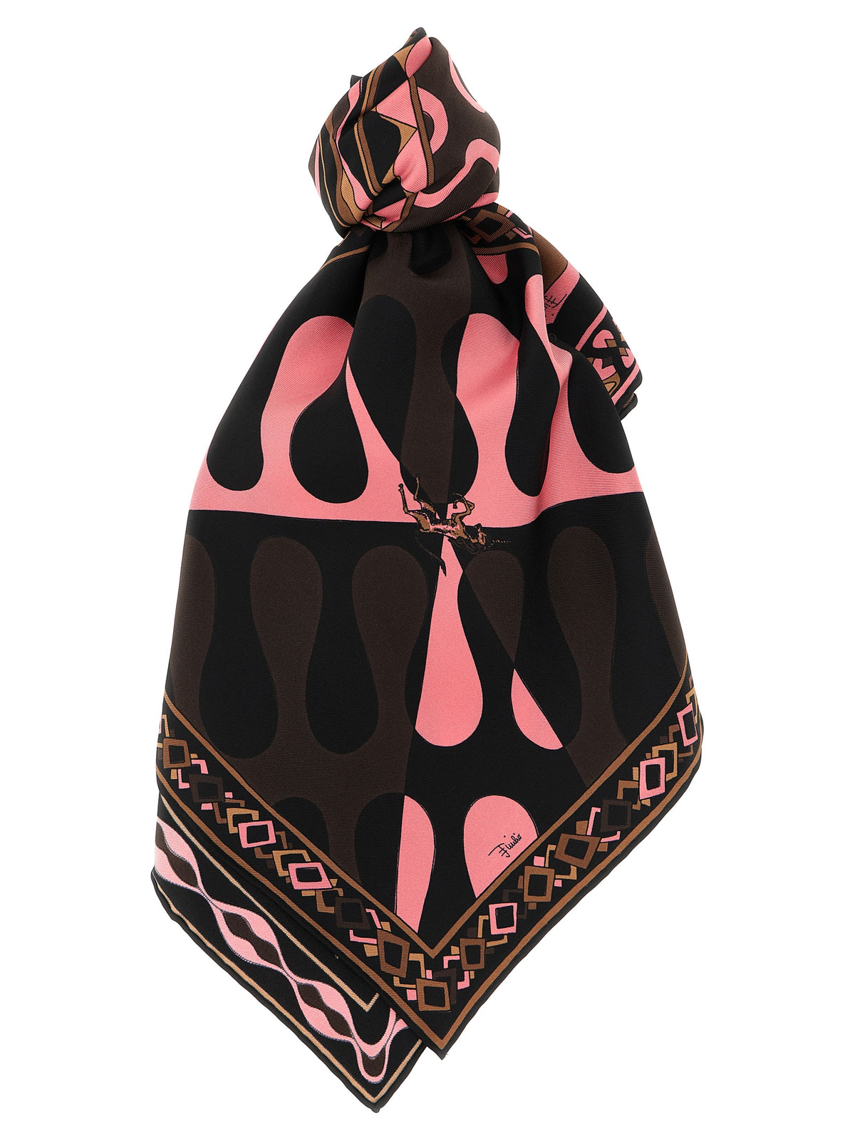 Emilio Pucci Multicolor Silk Scarf - Exquisite Luxury Accessory