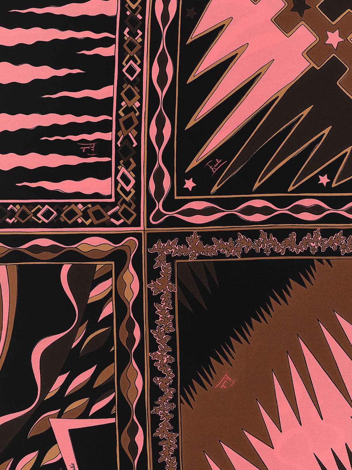 Emilio Pucci Multicolor Silk Scarf - Exquisite Luxury Accessory