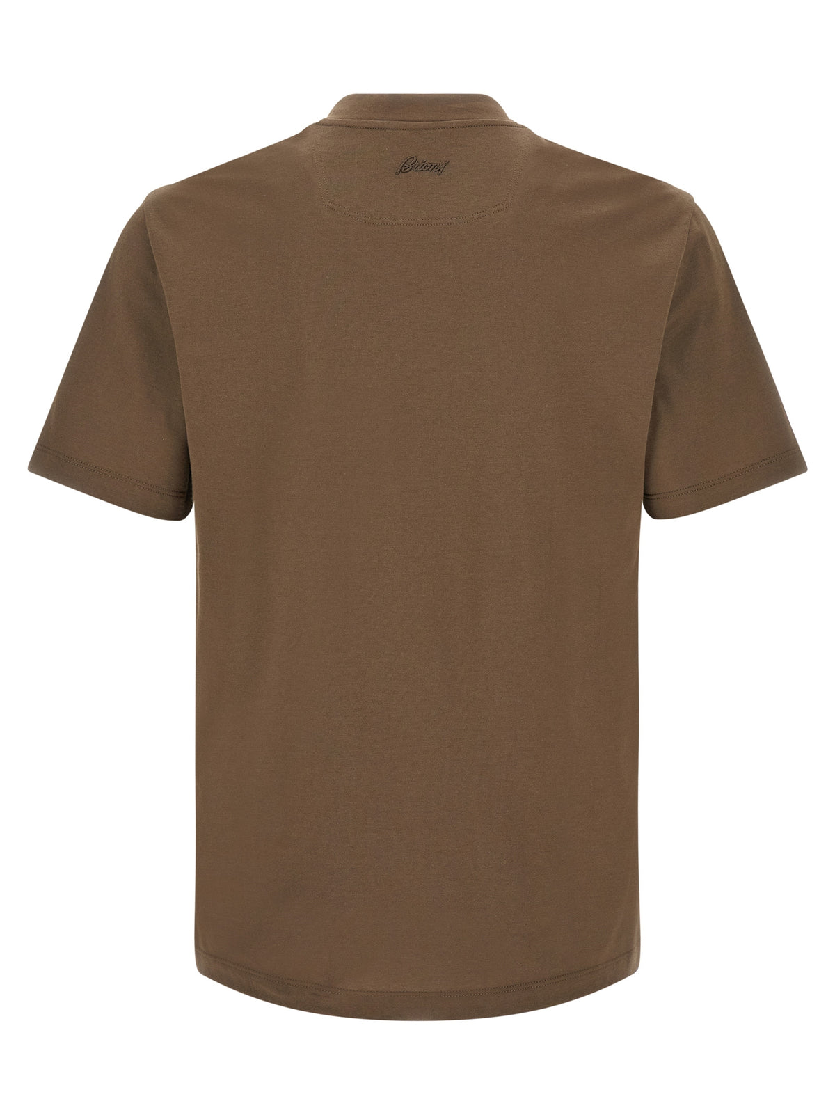 Brioni Brown Cotton T-Shirt - Effortless Luxury for All