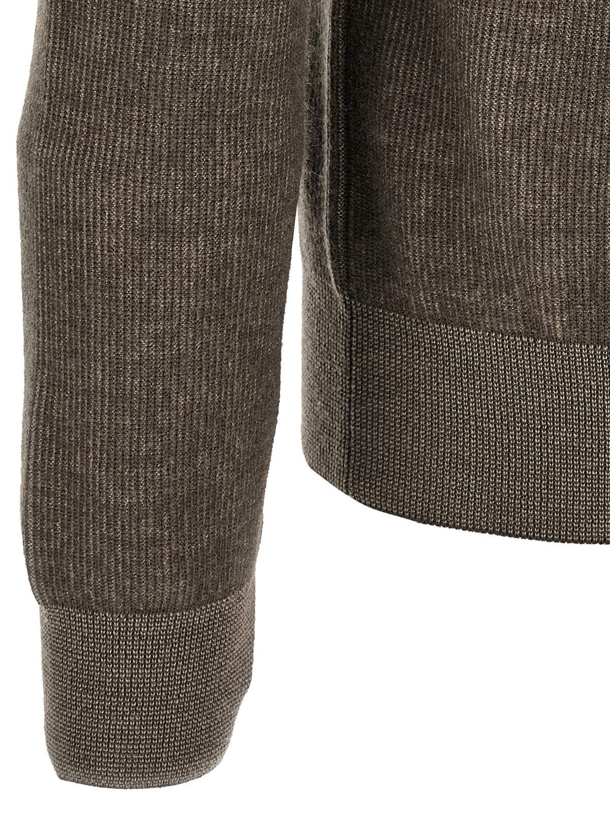Brioni Brown Cashmere Cardigan - Timeless Luxury Redefined