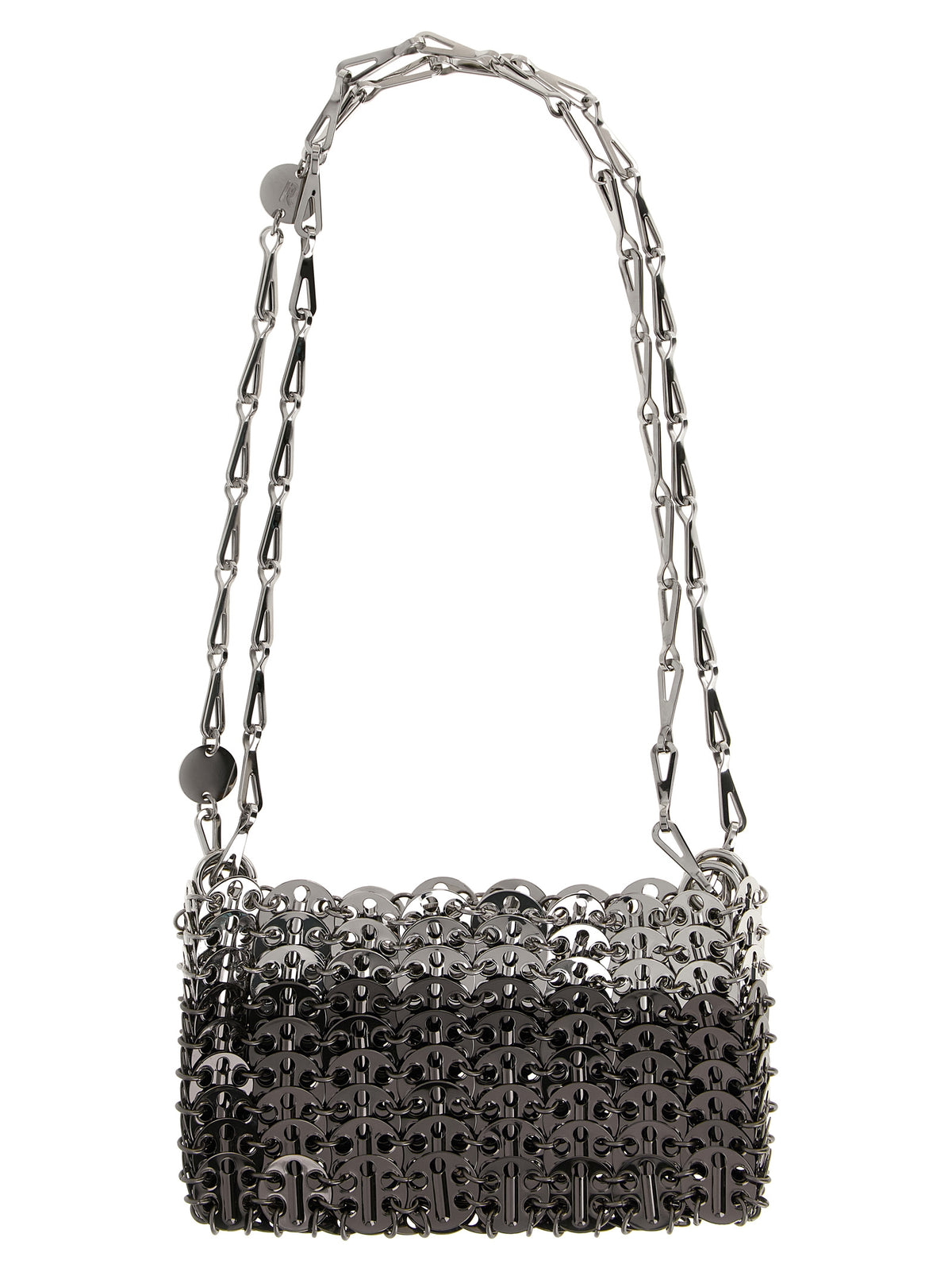 Paco Rabanne Silver Stainless Steel Shoulder Bag - Timeless Luxury