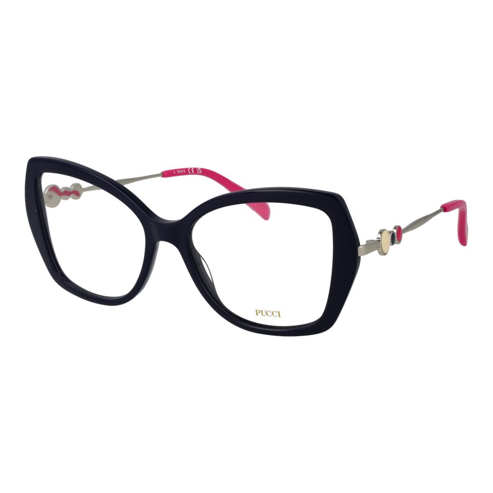 Emilio Pucci Blue Acetate Glasses - Timeless Luxury Eyewear