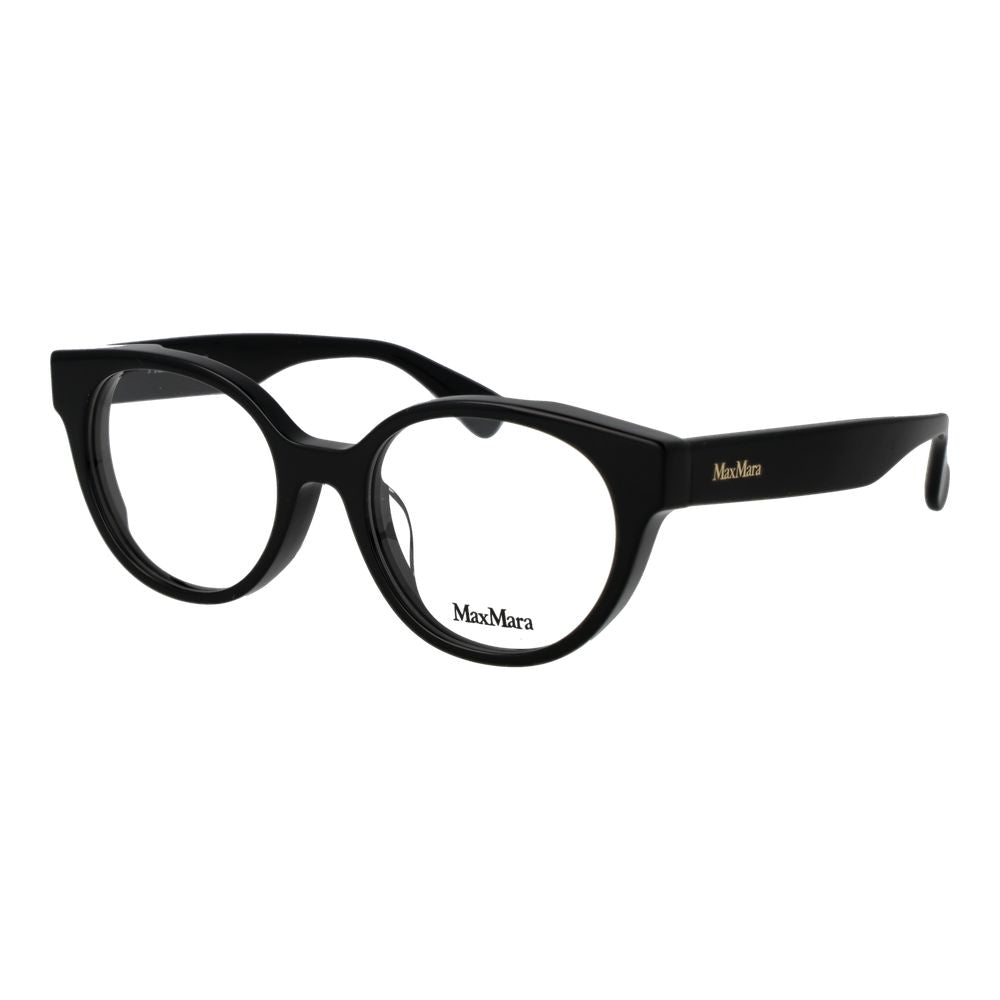 Max Mara Black Acetate Glasses - Timeless Luxury Eyewear