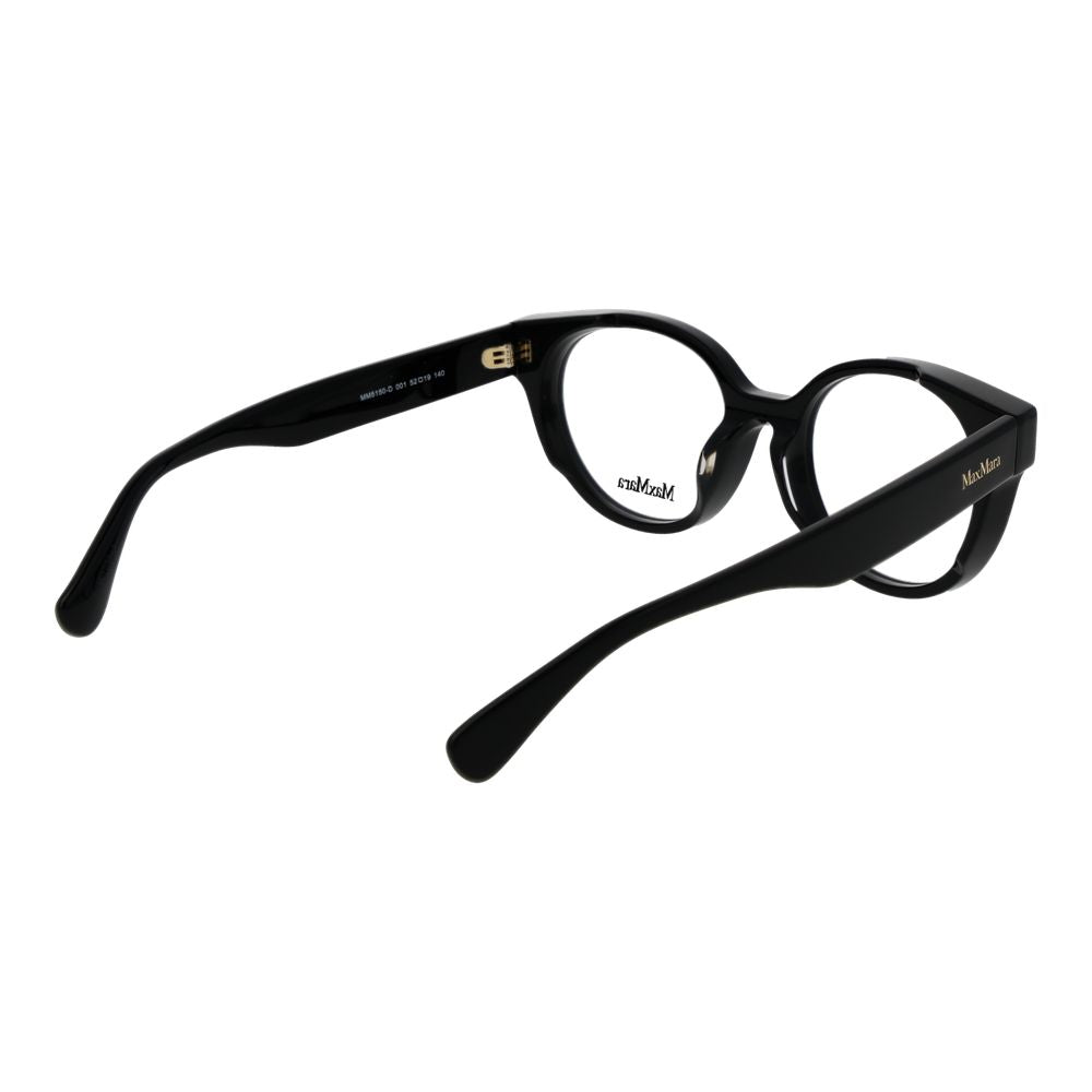 Max Mara Black Acetate Glasses - Timeless Luxury Eyewear