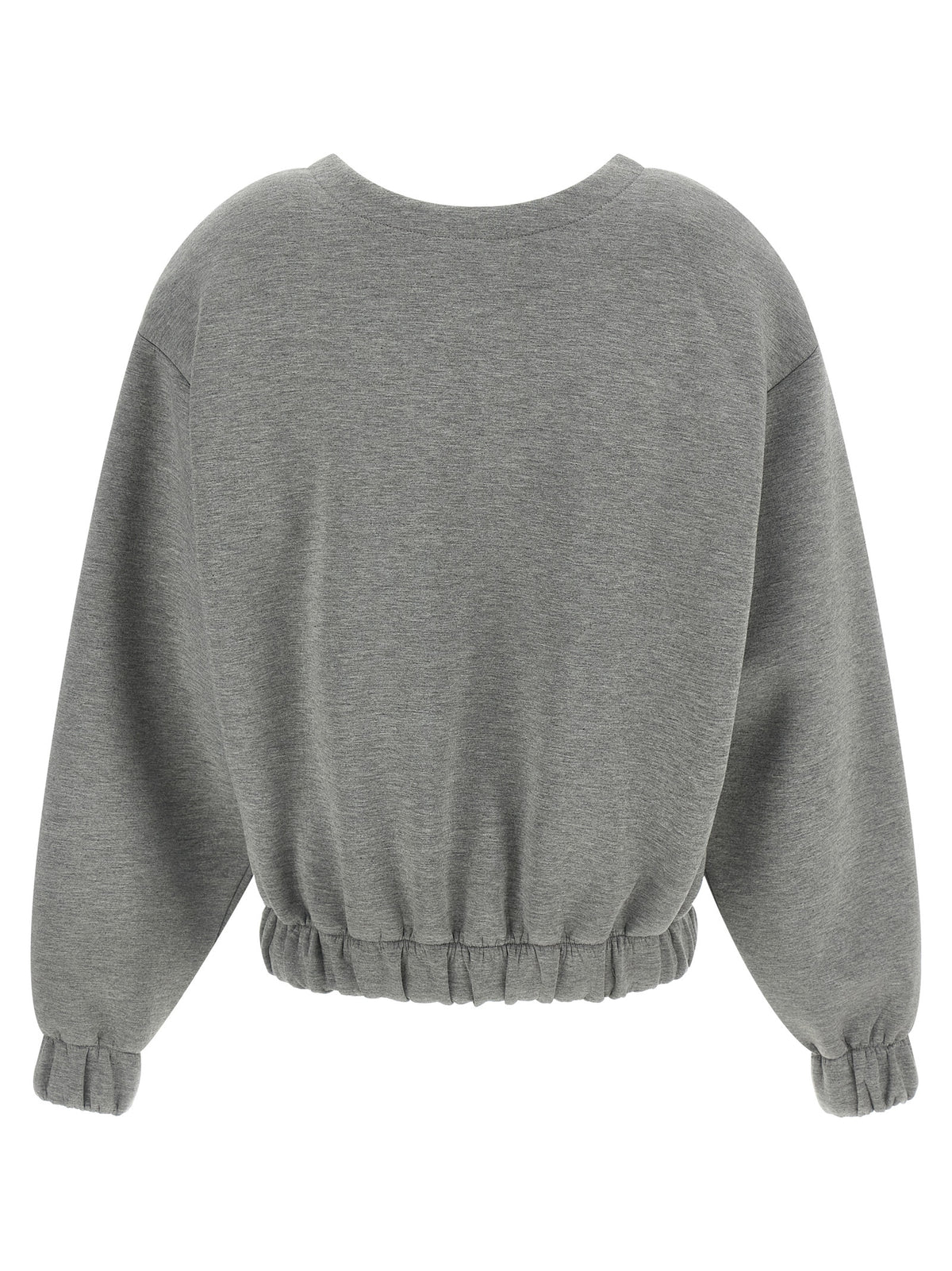 Giuseppe Di Morabito Gray Viscose Sweatshirt - Artisanal Luxury