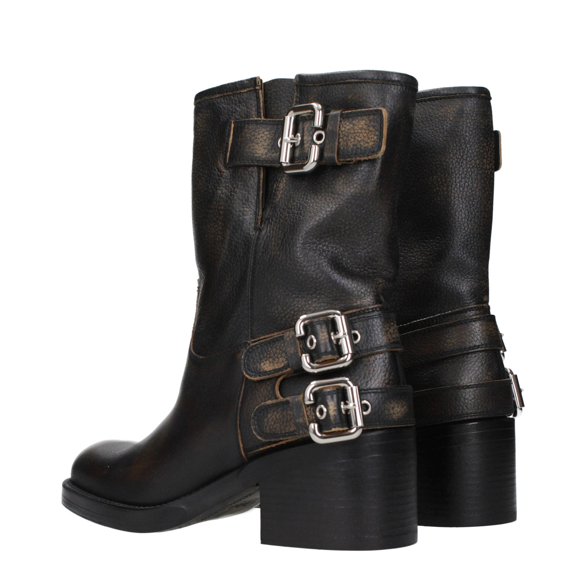 Chloé Black Leather Ankle Boots - Timeless Luxury Footwear