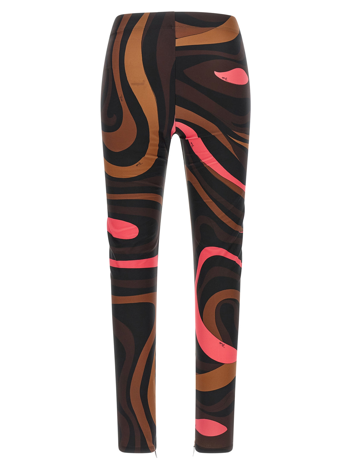 Emilio Pucci Luxurious Brown Leggings - Iconic Italian Fashion