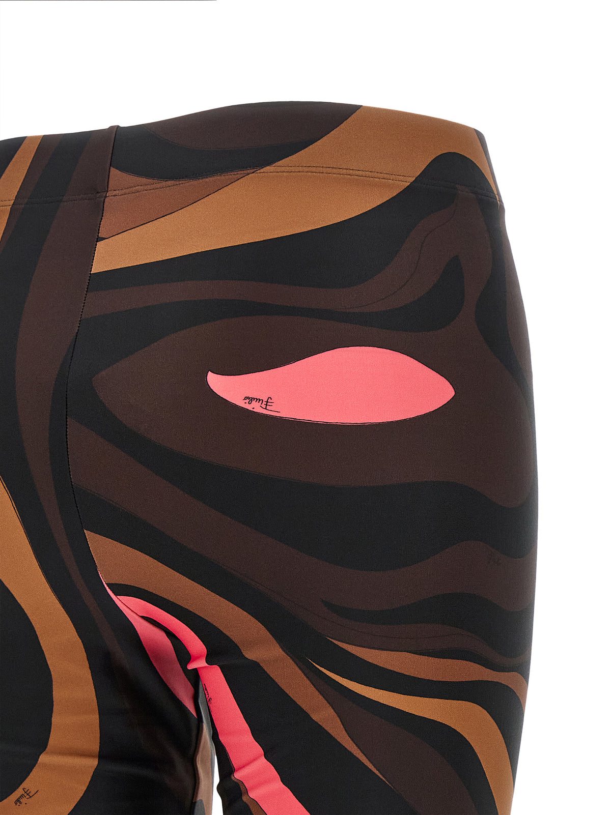 Emilio Pucci Iconic Brown Leggings - Luxurious Italian Fashion