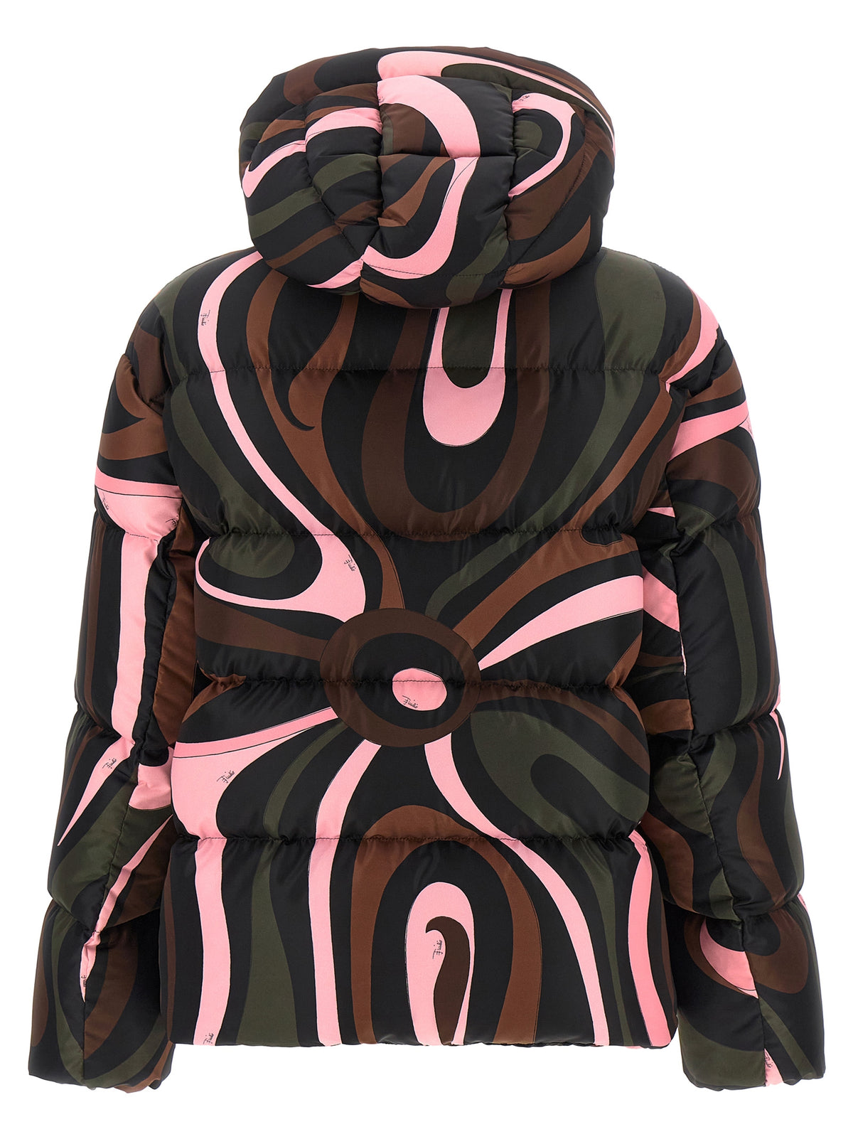 Emilio Pucci Multicolor Padded Down Jacket - Luxury Outerwear